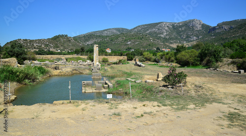 Claros Ancient City is in Izmir  Turkey.