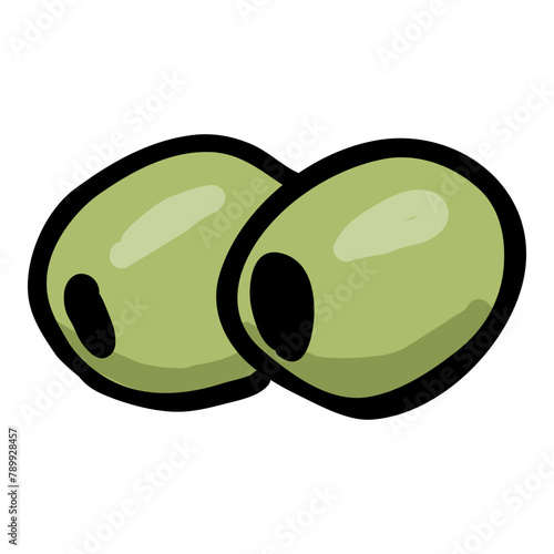 Olives - Hand Drawn Doodle Icon