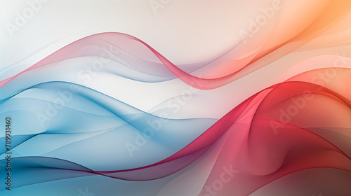 corporate background, copy space, curves style, clean and clear, deep gradient Graph Color and Vibrant Colors scheme