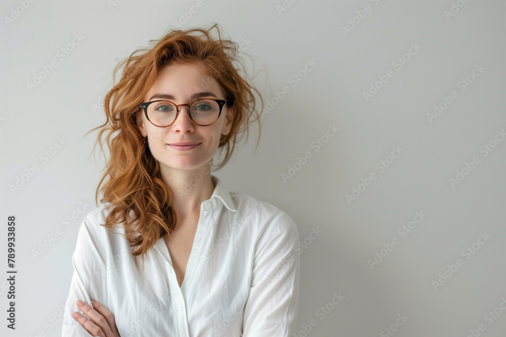 dedication and expertise of a customer support specialist in her office, against a clean white background, highlighting the importance of reliable customer service in building trus dedication and expertise of a customer support specialist in her office, against a clean white background, highlighting the importance of reliable customer service in building trus