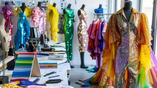 Fashion designer's studio b...
