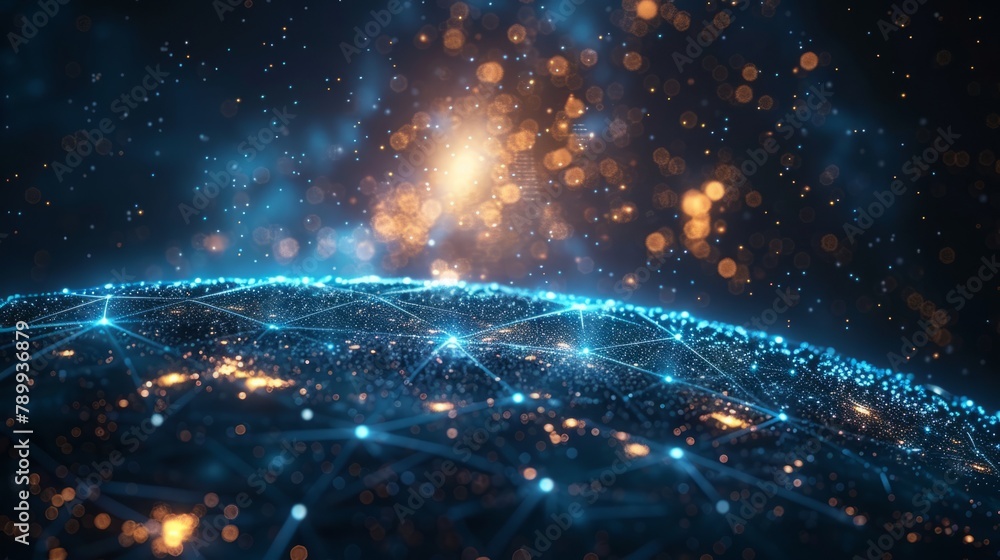 Earth with clouds, dark space with stars, connectivity, environmental protection, communication, networking, visualization, iot, blockchain, Earth Earth with clouds, dark space with stars, connectivity, environmental protection, communication, networking, visualization, iot, blockchain, Earth
