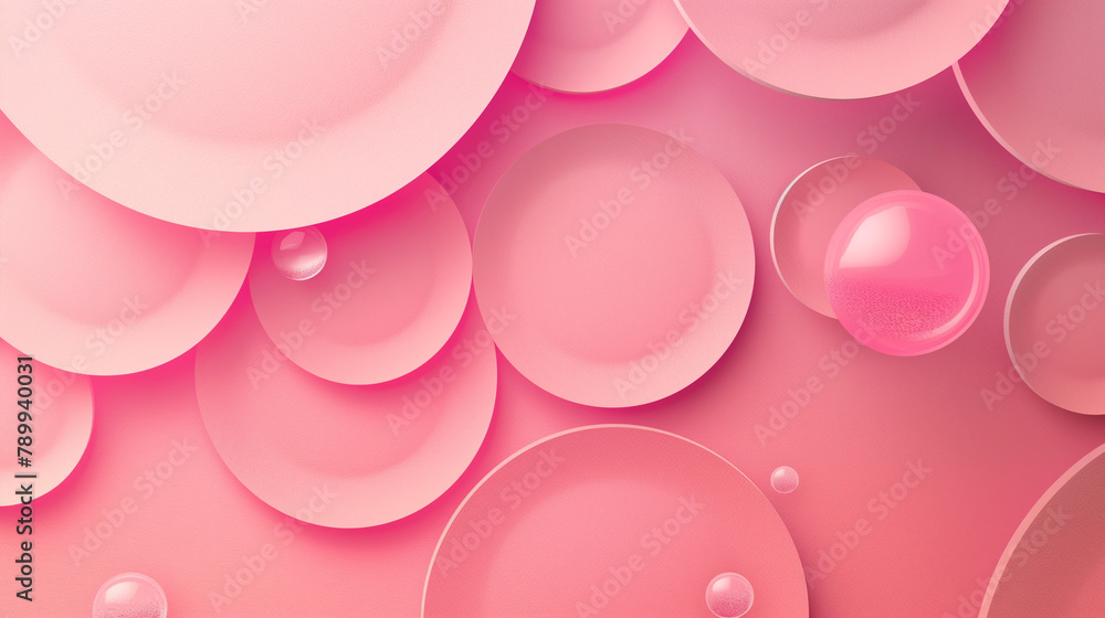 background, copy space, circles style, hyper clear, gradient color, Millenial Pink scheme background, copy space, circles style, hyper clear, gradient color, Millenial Pink scheme