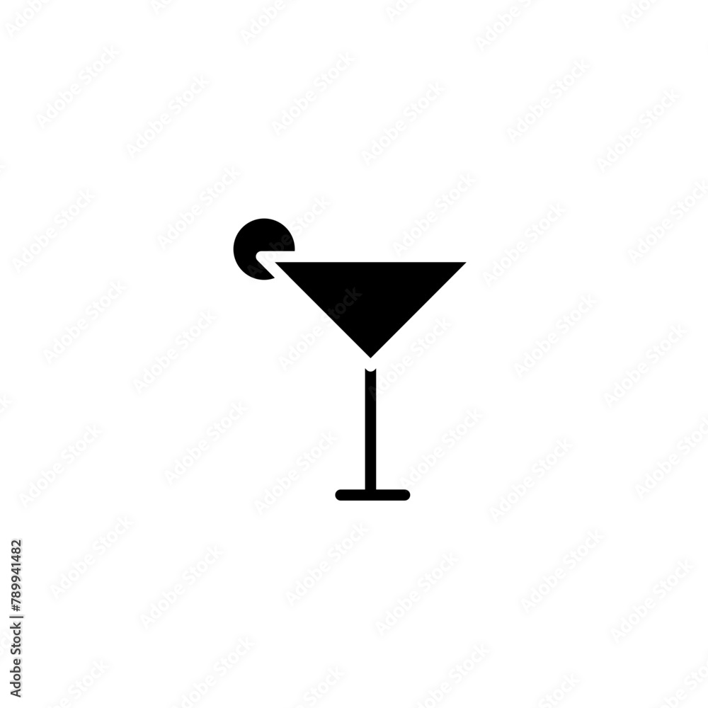 cocktail glyph icon cocktail glyph icon