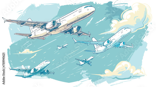 The concept of closing airspace for civil aircraft