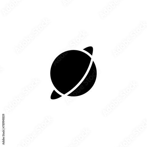 saturn glyph icon