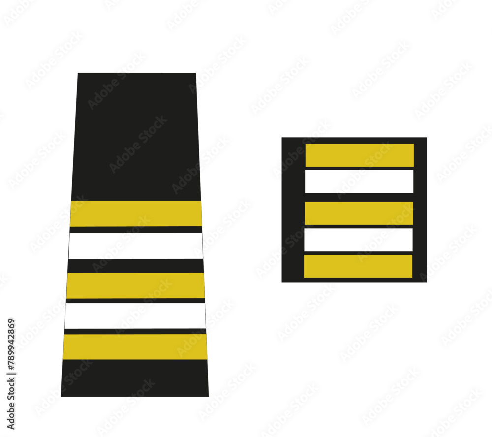 Galon de l'armée de terre française, douane française: brigade unité aéro-maritime: inspecteur régional Galon de l'armée de terre française, douane française: brigade unité aéro-maritime: inspecteur régional