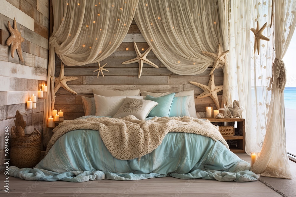 Starfish Boho Surf Shack Bedroom: Seaside Inspiration & Coastal Decor Ideas Starfish Boho Surf Shack Bedroom: Seaside Inspiration & Coastal Decor Ideas