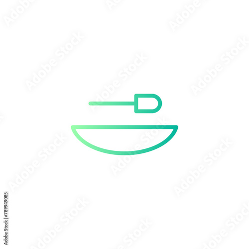 kayak gradient icon
