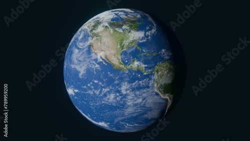 earth in space photo