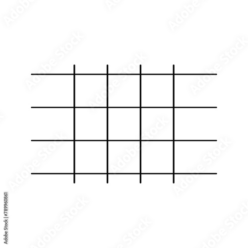 Grid line illustration