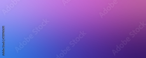 Vibrant blue and purple wide gradient background abstract background blend