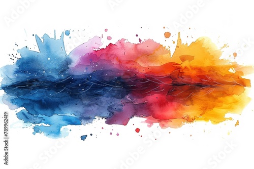 abstract splash art texture background paint colorful white design watercolor artistic explosion smoke creativity explode paper