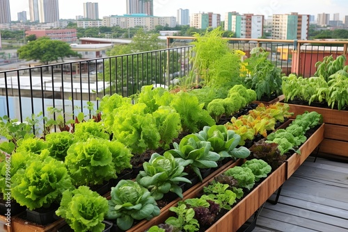Container Gardening: Rooftop Vegetable Garden Ideas for Sustainable Urban Living © Michael