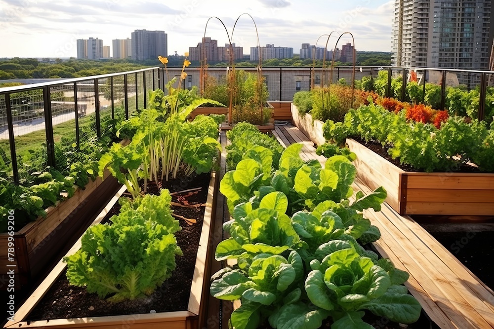 Urban Rooftop Vegetable Garden Ideas: Green Spaces for Raised Bed City Gardening Urban Rooftop Vegetable Garden Ideas: Green Spaces for Raised Bed City Gardening