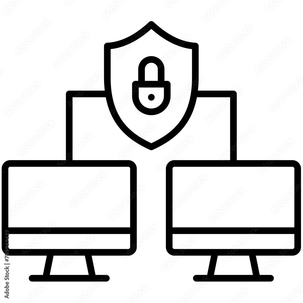 Cyber Security and Threats Outline Icon Pack Cyber Security and Threats Outline Icon Pack