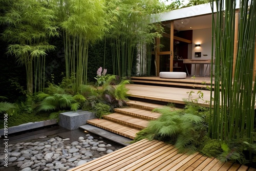 Tranquil Bamboo Zen: Serene Garden Designs for Your Peaceful Outdoor Space © Michael