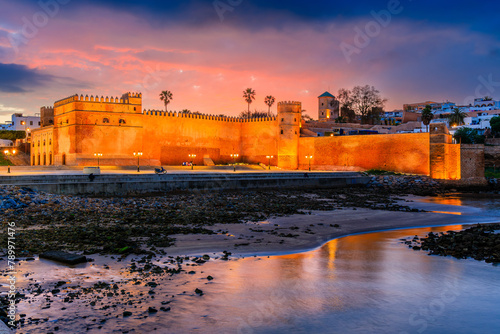 Rabat, Morocco. The Kasbah (Citadel) of the Udayas.