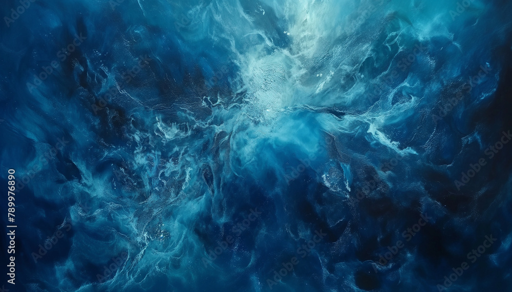 Blue Galaxy background Blue Galaxy background