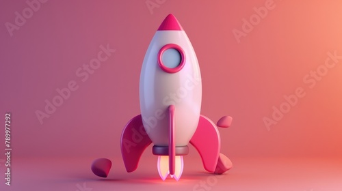 Rocket Icon Design For Both Personal and Commercial Purposes