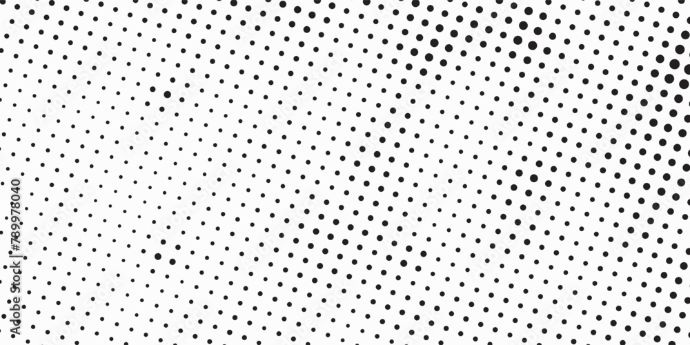 Halftone faded gradient texture. Grunge halftone grit background. White and black sand noise wallpaper. Retro pixilated vector backdrop