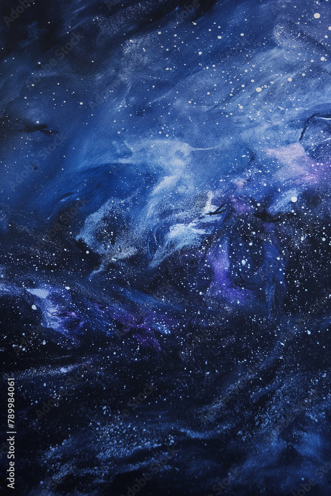 Blue Galaxy background Blue Galaxy background