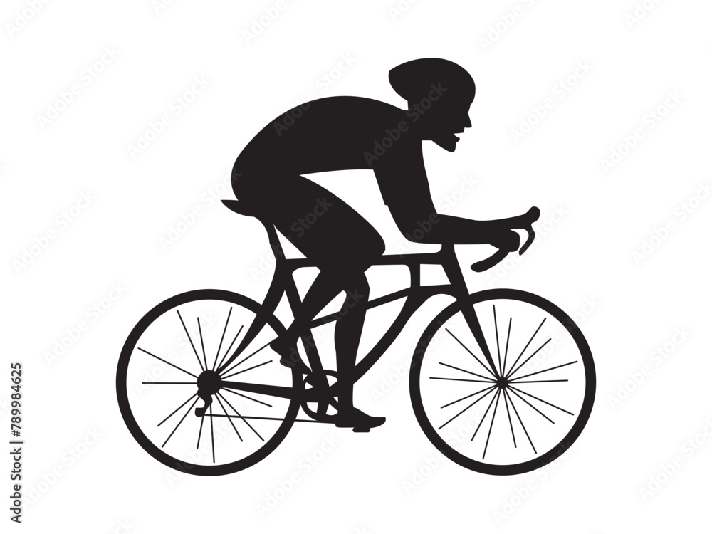 cycling man silhouette icon, cycle silhouette, bicycle silhouette vector, bicycle man silhouette, sport, racing, vehicle, active concept. cycling man silhouette icon, cycle silhouette, bicycle silhouette vector, bicycle man silhouette, sport, racing, vehicle, active concept.