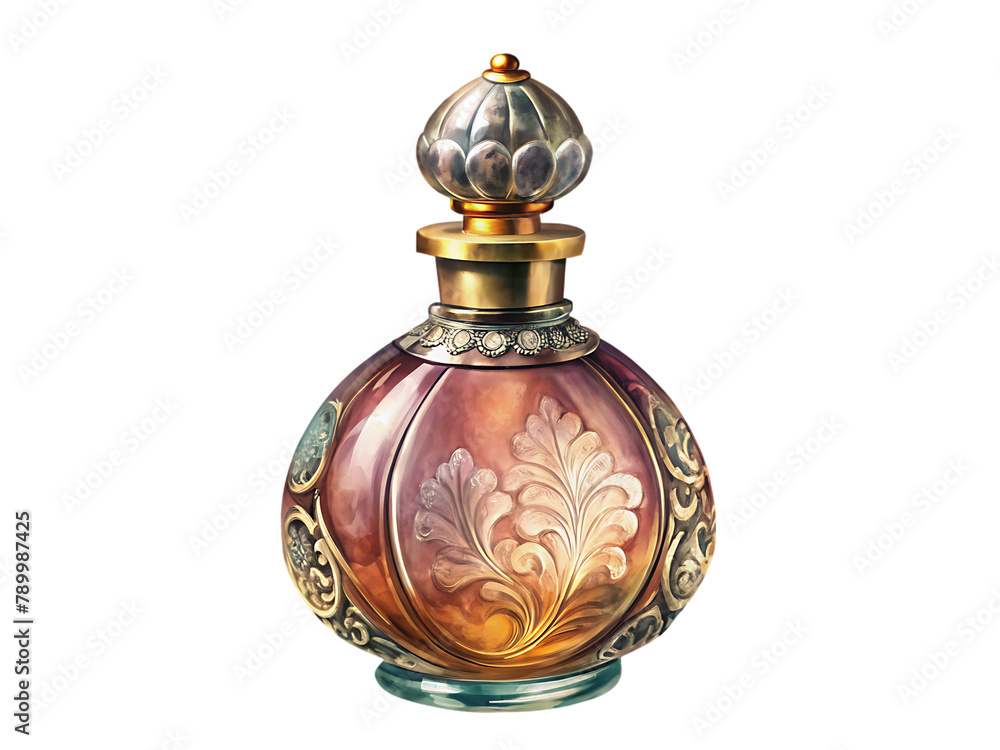 Beautiful luxury glass perfume bottle Beautiful luxury glass perfume bottle