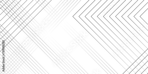 Abstract background with lines vector tech geometric thin diagonal striped line pattern gradient background. White geometric pattern transparent background. minimal background.