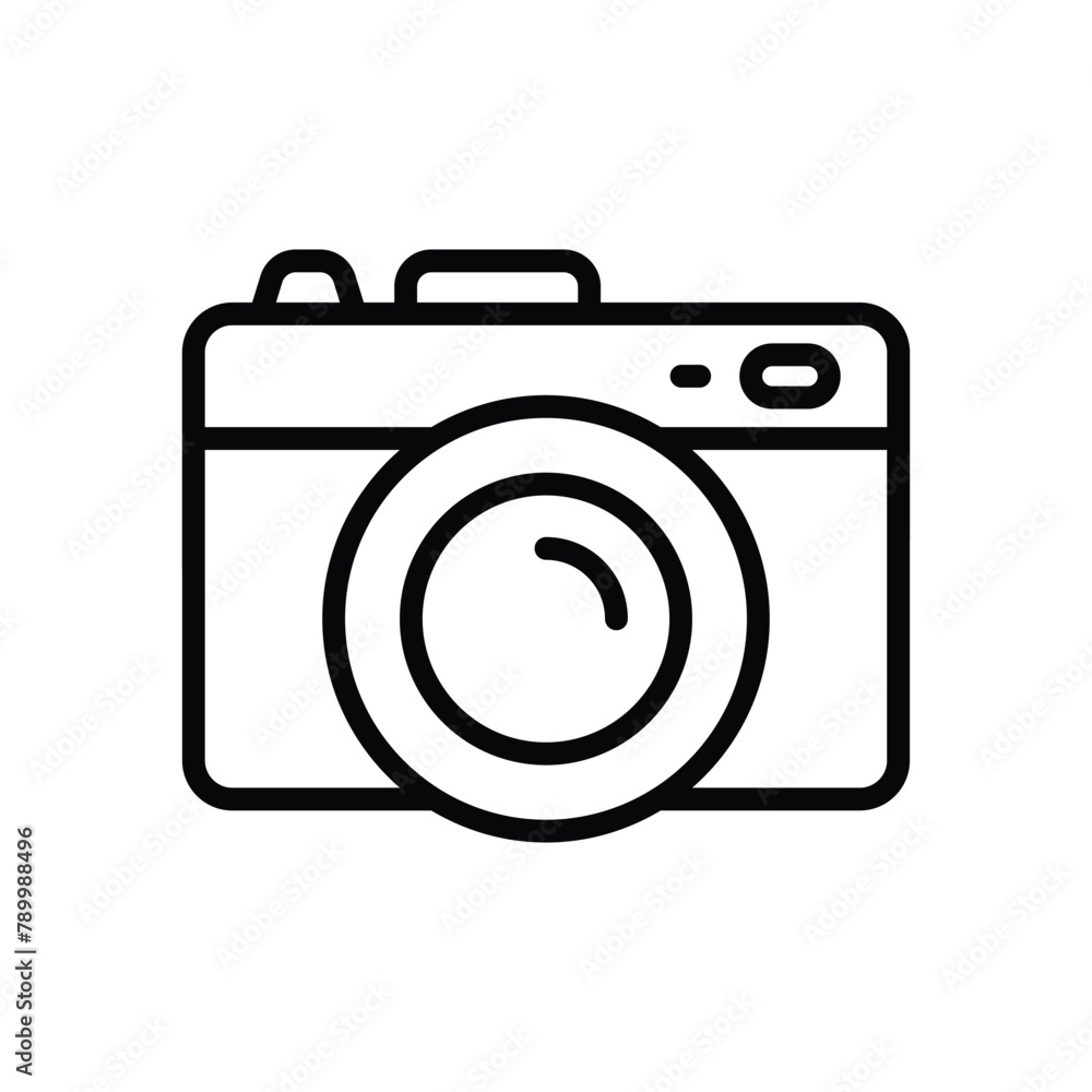 Camera vector icon Camera vector icon