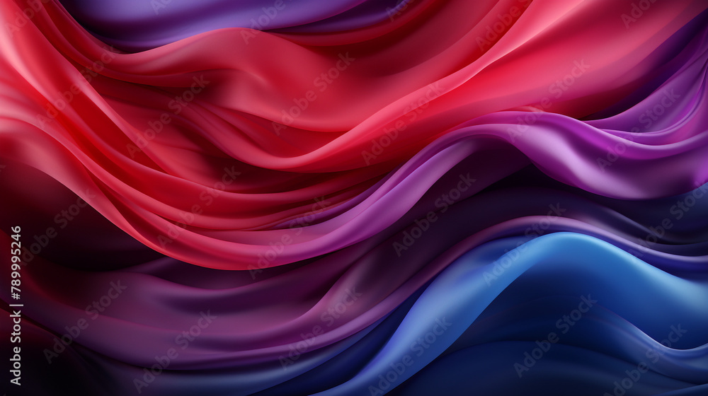 Obraz premium Dark blue violet purple magenta pink burgundy red abstract background сreated with Generative Ai