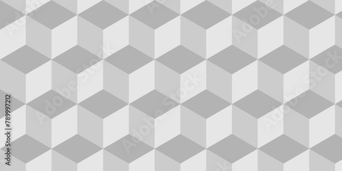 Abstract gray style minimal blank cubic. Geometric pattern illustration mosaic, square and triangle wallpaper. Illustration gray vector backdrop.
