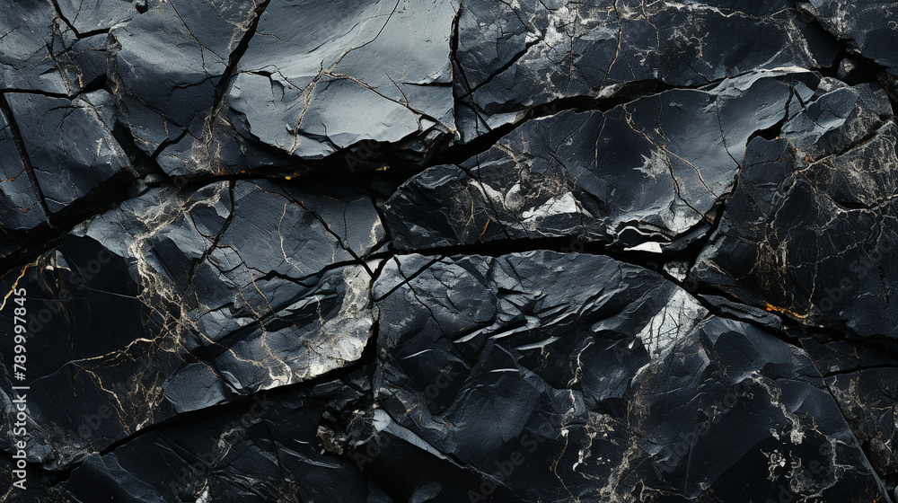 Black white rock texture. Dark gray stone granite background for design сreated with Generative Ai Black white rock texture. Dark gray stone granite background for design сreated with Generative Ai