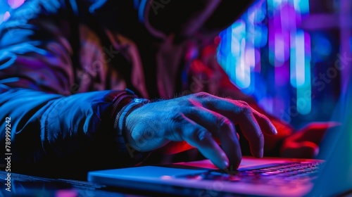 A group of hackers creates fake social media accounts and spreads disinformation to mislead the enemy about the capabilities and strategies of their opponent. .