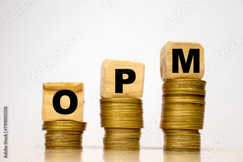 Operating profit margin OPM business concept