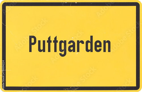 Ortsschild Puttgarden photo