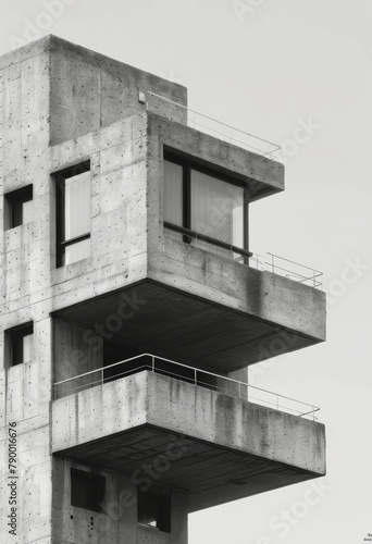 Tall Building With Balconies