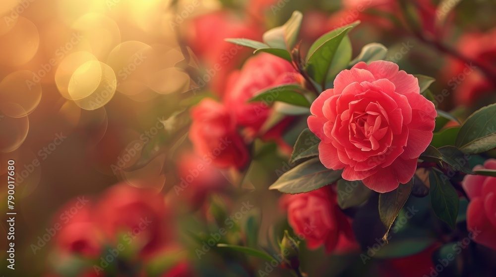 Capturing the beauty of nature vibrant blooms in red and pink green foliage and the peaceful essence within each flower showcasing a delicate harmony of life and the natural world Capturing the beauty of nature vibrant blooms in red and pink green foliage and the peaceful essence within each flower showcasing a delicate harmony of life and the natural world