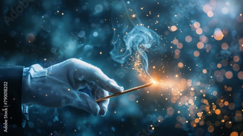 Person Holding Lit Matchstick photo