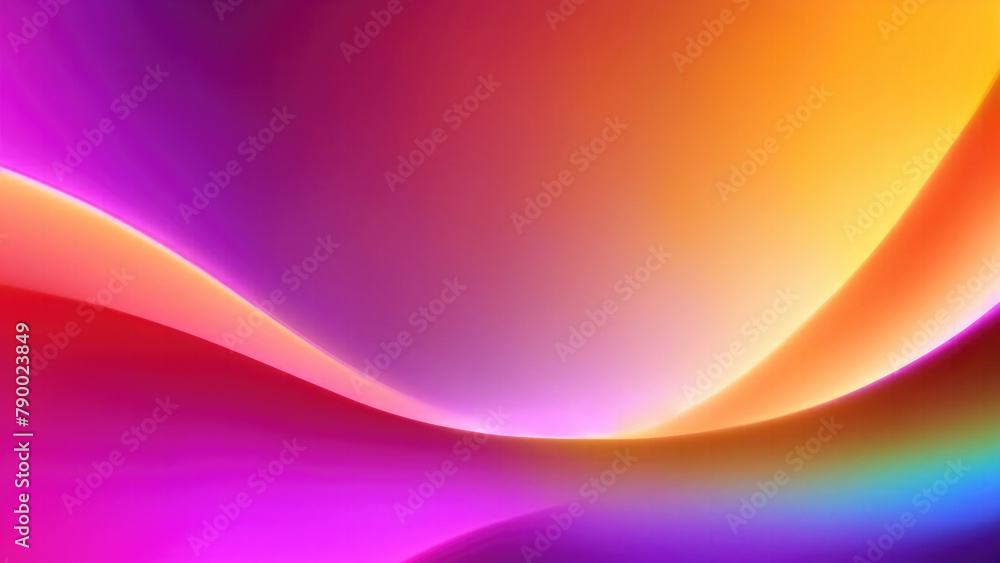 Energy Flow Yellow pink blue purple brown Multicolored gradient background