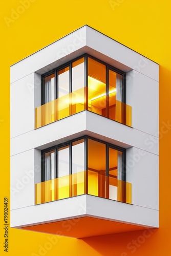 Two Balconies With Balconies