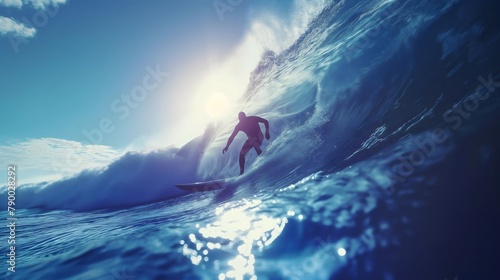 Wave Whisperer: Surfing the Crests of Freedom