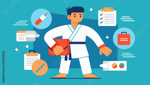 The importance of keeping a record of past injuries and treatments for a martial artists overall health and wellbeing.