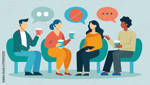 A structured group discussion on coping strategies and healthy habits to maintain sobriety.