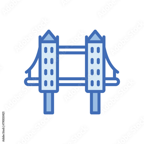 London Bridge vector icon