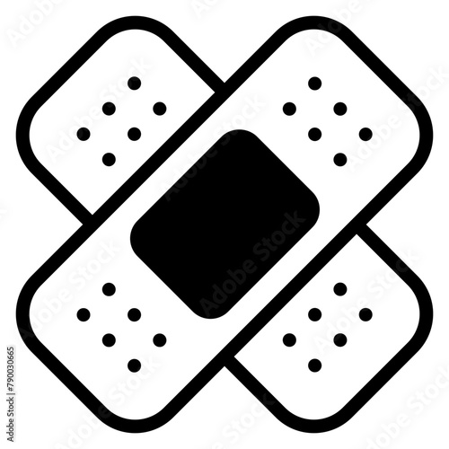 adhesive bandage icon