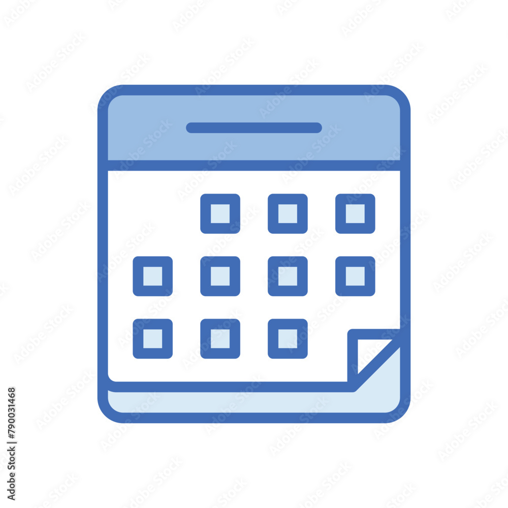 Calendar vector icon Calendar vector icon