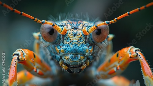 Arthropoda head and thorax photo