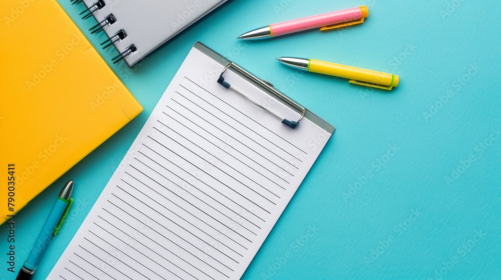 the concept of Checklist Day, top view, copy space for text