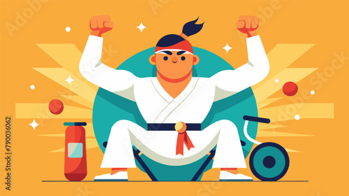 Overcoming incredible odds a disabled martial artist proves that inner strength and determination triumph over physical limitations.